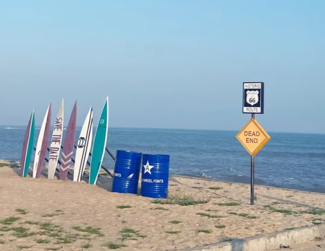 海滩环保
